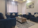 Furnished Semi ground floor apartment for rent in Al-kursi with building area of 220 m