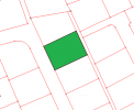 ارض سكنية للبيع تقع على شارعين  في طريق المطار( رجم عميش ) بمساحة 760م