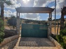 Farm with chalet for sale in Jerash with a land area of 7165m