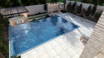 Semi independent villa with pool for sale in New Bader area of 710m
