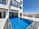Attached villa with pool for sale in New Bader building area of 600m