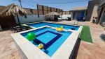 Flat chalet with a pool for sale in Dead Sea, with a land area of 527m