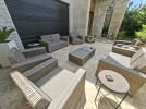 Attached villa with pool for sale in Abdoun, a building area of 745m