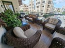 First-floor apartment for sale in Qaryet Al-Nakheel with a building area of 243m